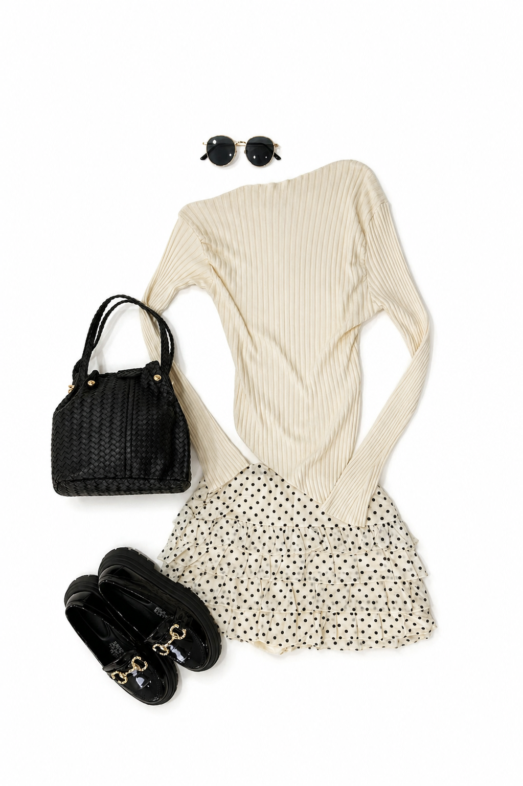 Falda Poppy Polka