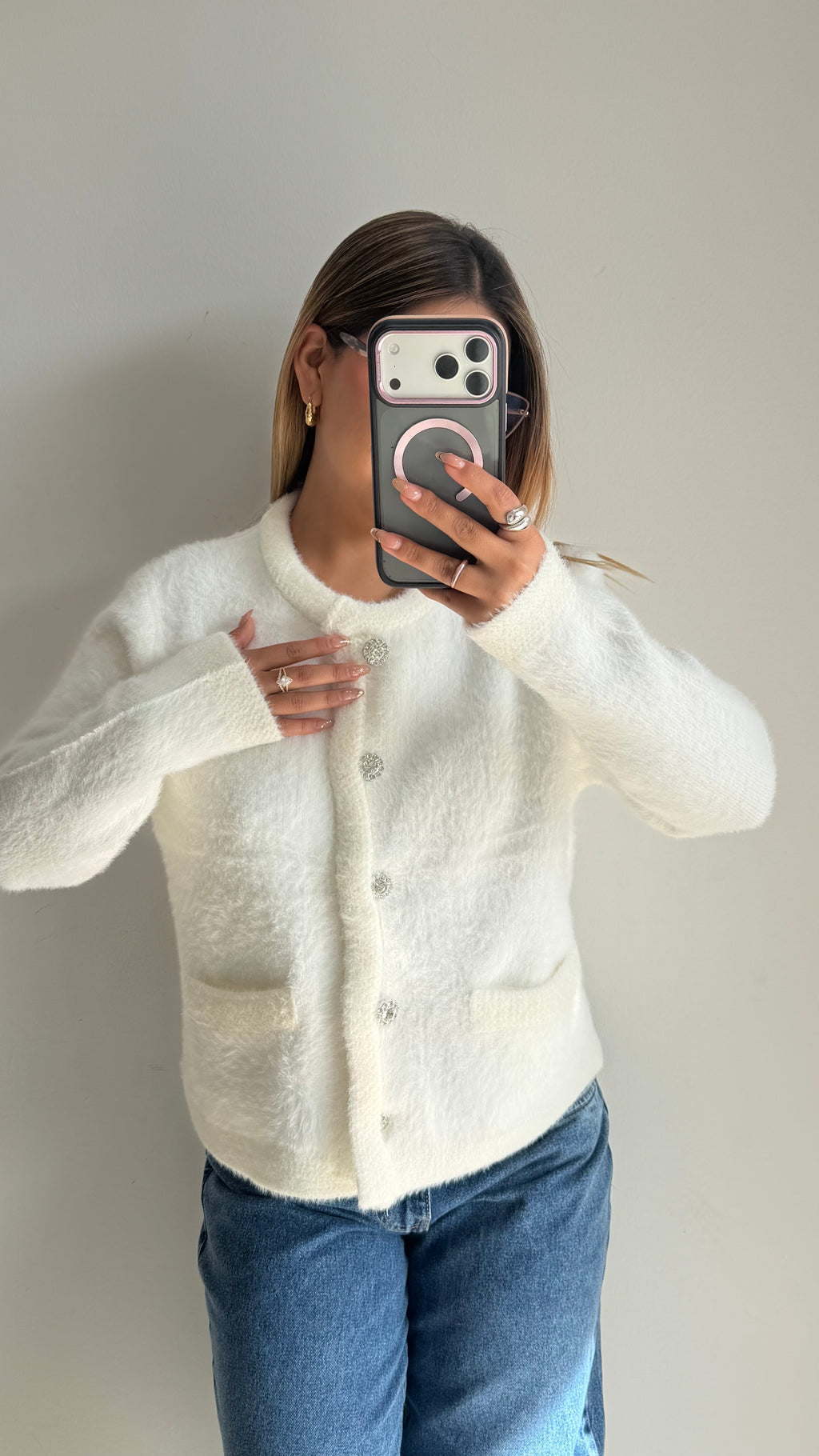 Cardigan kammers boton