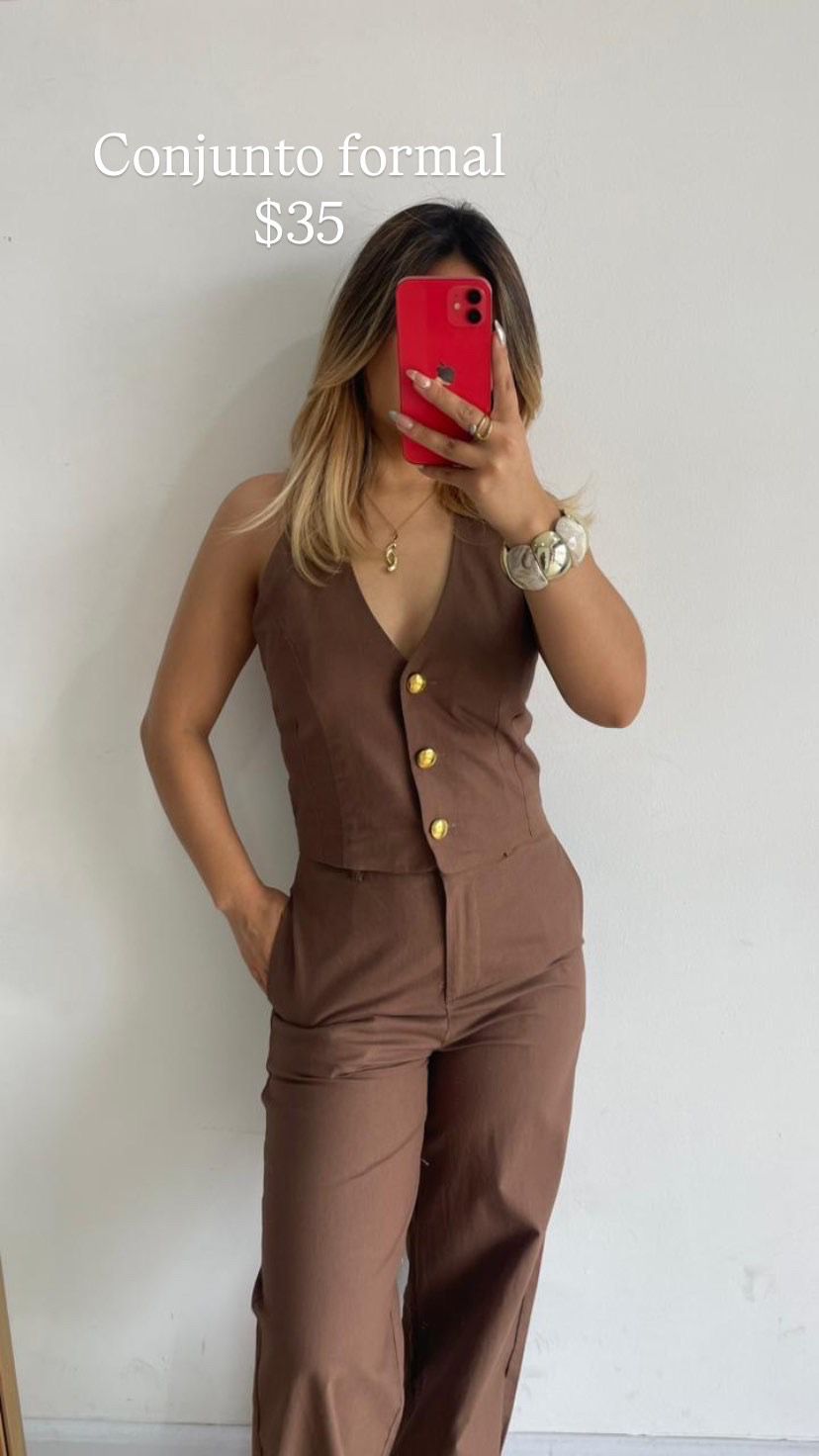 Conjunto Chaleco Grueso Kammers