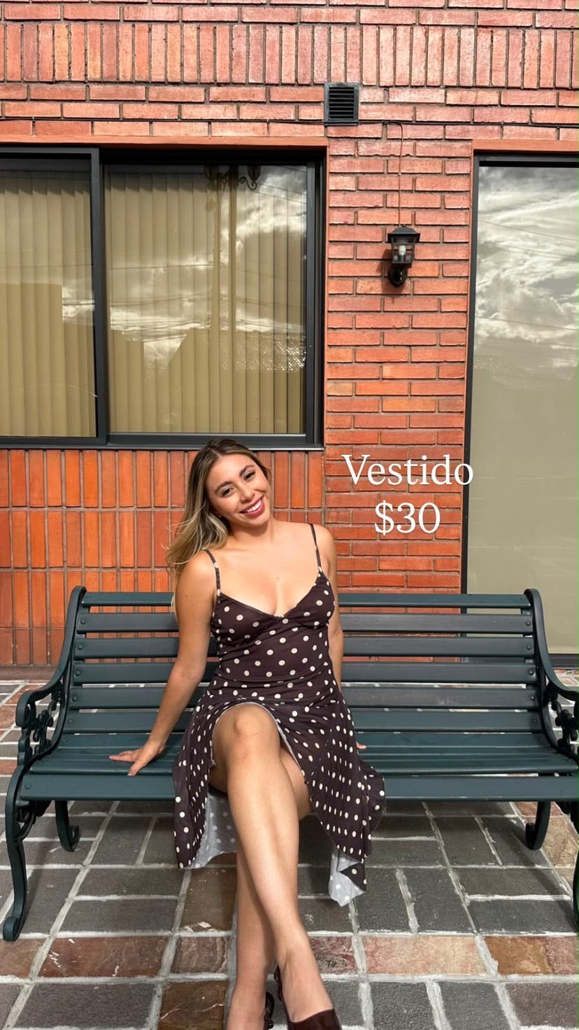 Vestido Polka Vuelos