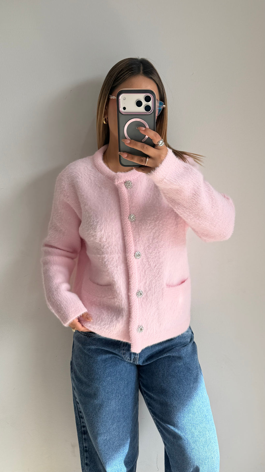 Cardigan kammers boton